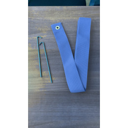 Разметка площадки для бадминтона 13.4х6.1м - голубой (ленты)