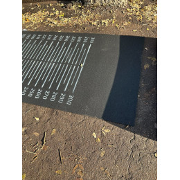 Дорожка для прыжков в длину с места удлинённая (410 см с шагом 5 см)