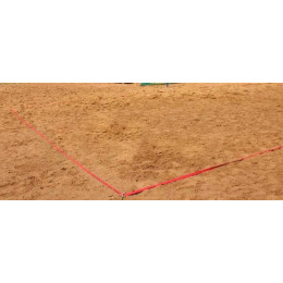 Разметка площадки для бадминтона 13.4х6.1м (ленты)