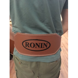 Пояс атлетический Е125 15см, кожа, Ronin
