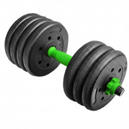 Гантельный набор разборный 2х7,5кг (пластик/цемент) 15кг (B31587)