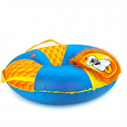 Сноутьюб V76 ЛЕВАТЮБ с сиденьем (Мех+выпуклая мордочка) Диаметр чехла - 97 см.