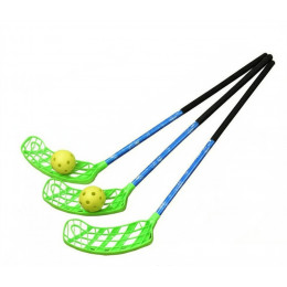 Клюшка для флорбола детская 65 см с мячом